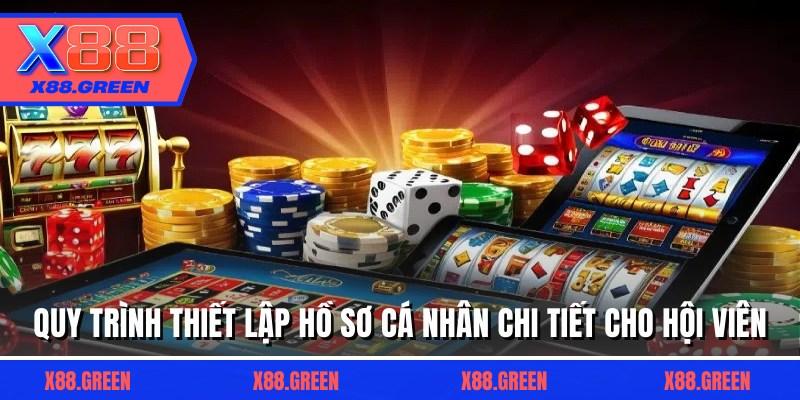 Quy trình thiết lập hồ sơ cá nhân chi tiết cho hội viên